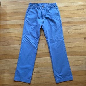 NWT Vineyard Vines Lt Blue Slim Fit Breaker Pant